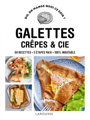 cover image of Galettes, crêpes et cie